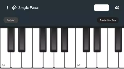 Simple Piano by Pounding Water 스크린샷