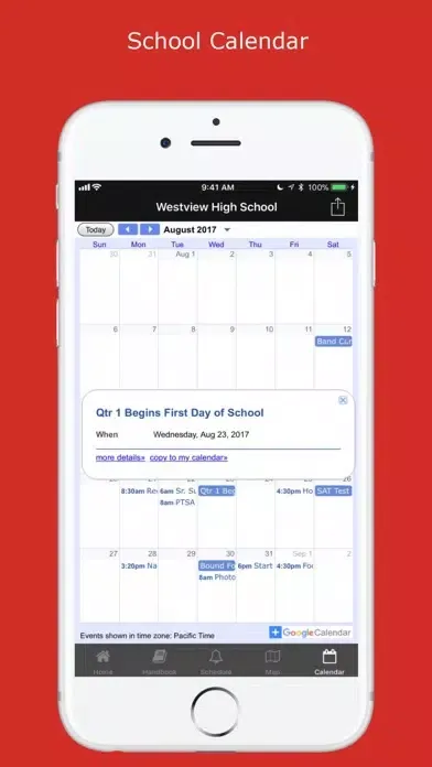 ภาพหน้าจอของ Westview App