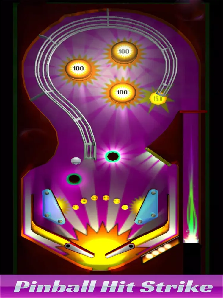 Classic Pinball Flipper Free Deluxe Kids Fun iPad Screenshots