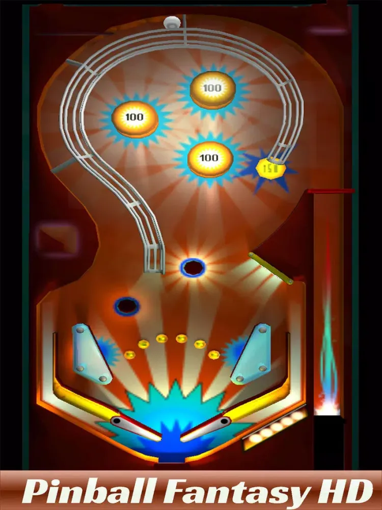 Classic Pinball Flipper Free Deluxe Kids Fun iPad Screenshots