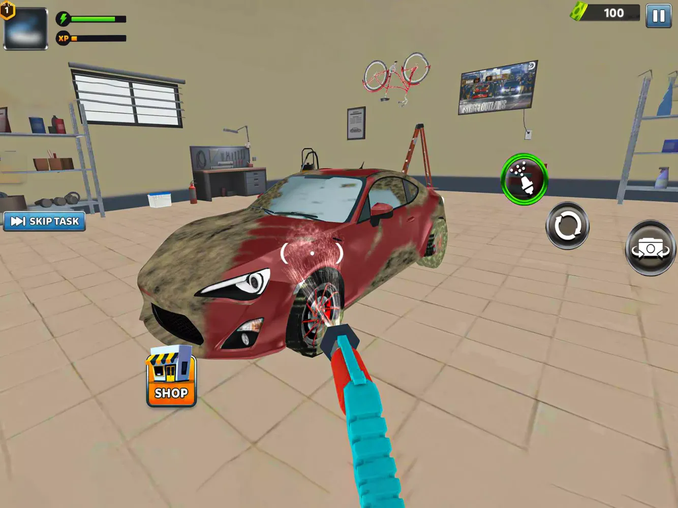 Power Gun - Washing Simulator 스크린샷