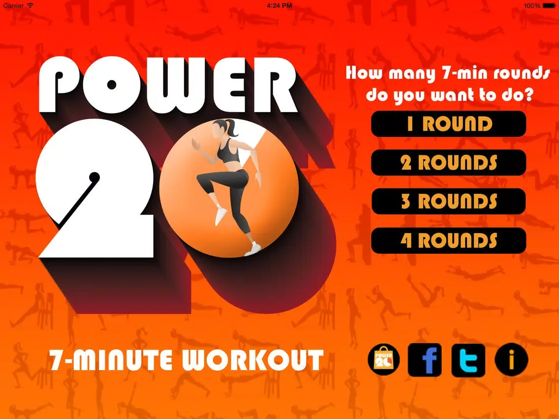 7min Workouts - Intense! iPad  سکرین شاٹس