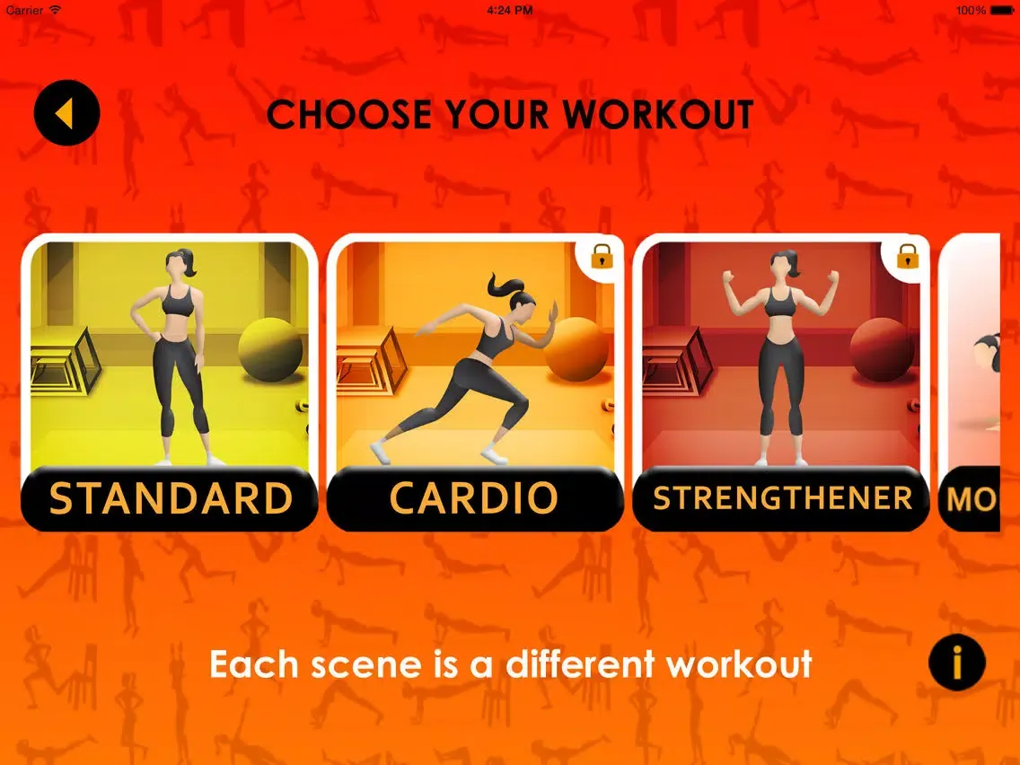7min Workouts - Intense! iPad  سکرین شاٹس