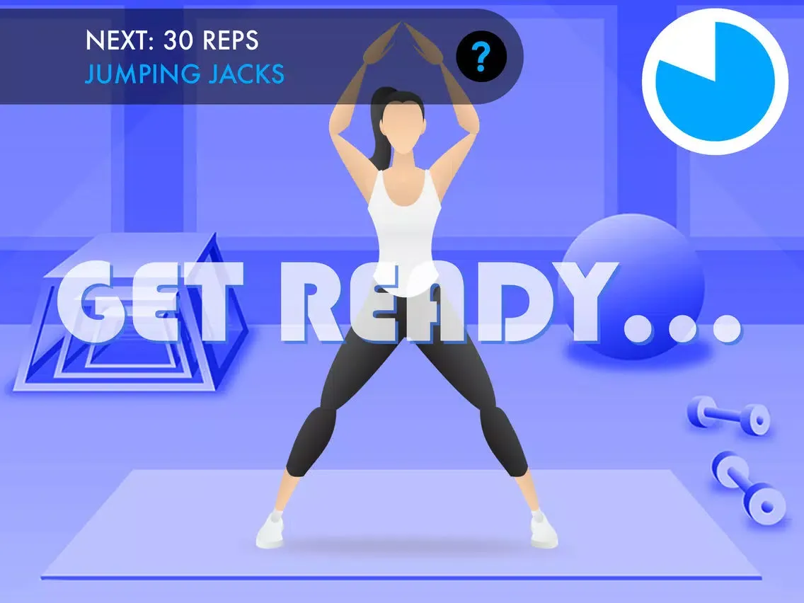 7min Workouts - Intense! iPad  سکرین شاٹس