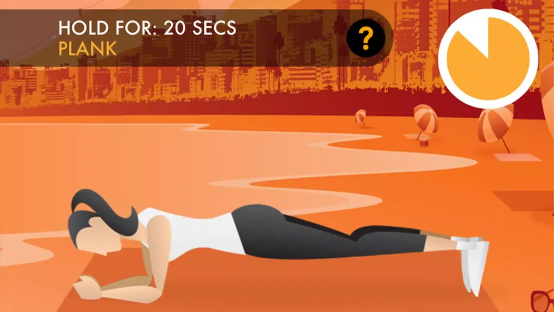 Capturas de pantalla de 20 Minute Ab Workouts: Power 20