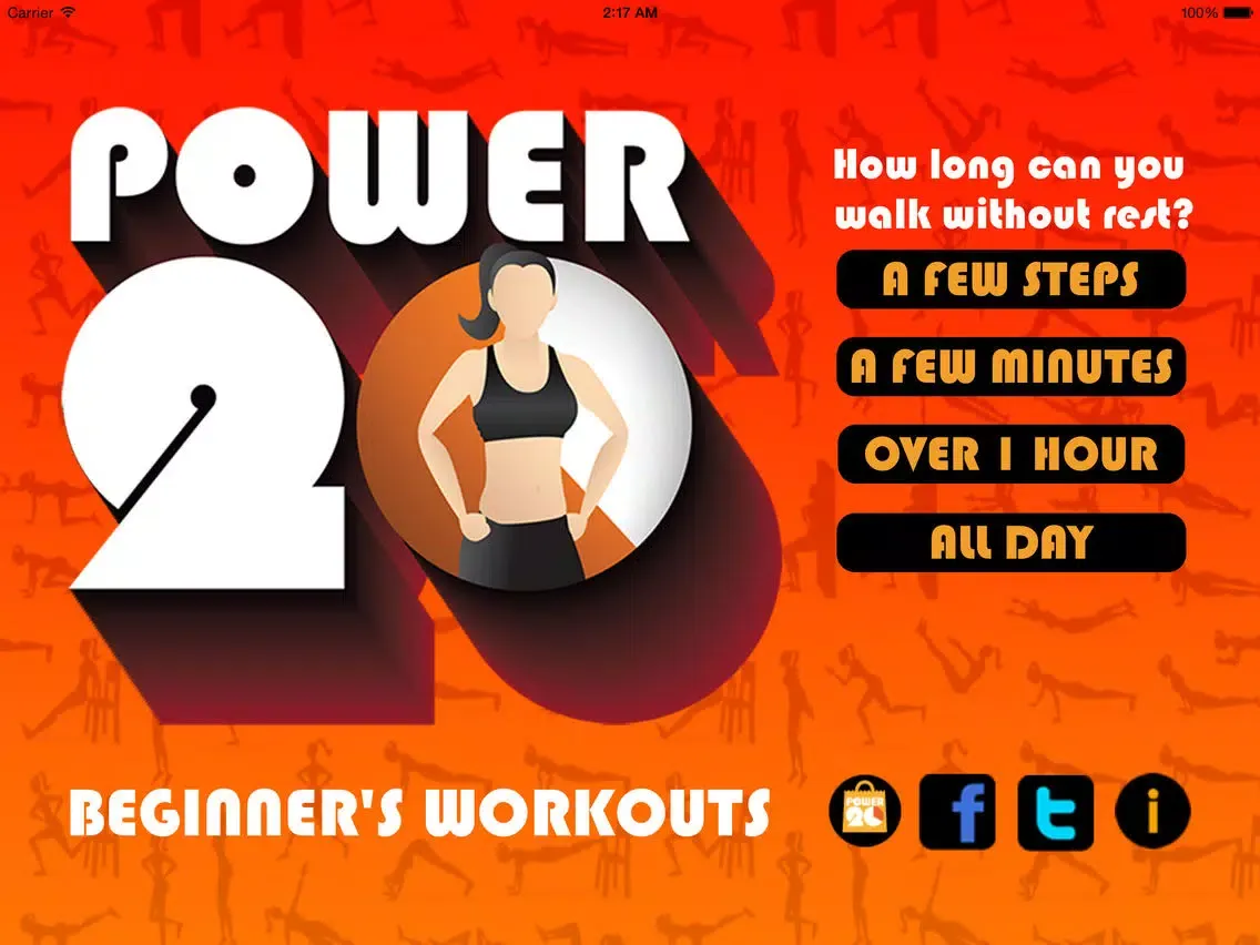 صور 20 Minute Beginners Workout iPad 