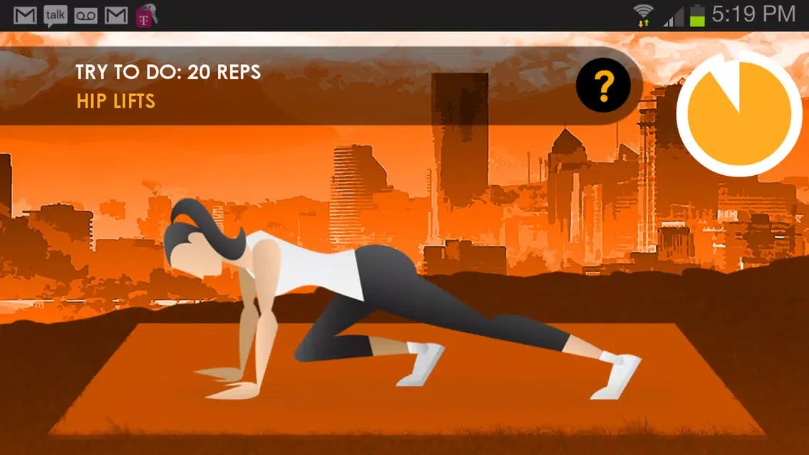 Tangkapan layar 20 Minute Butt Workouts: Power 20