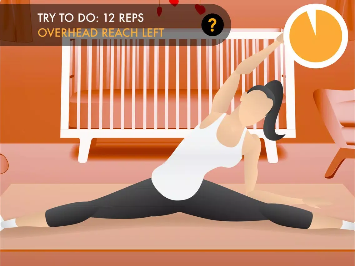 New Mom Workout: Post Pregnancy Exercises With Baby iPad  سکرین شاٹس