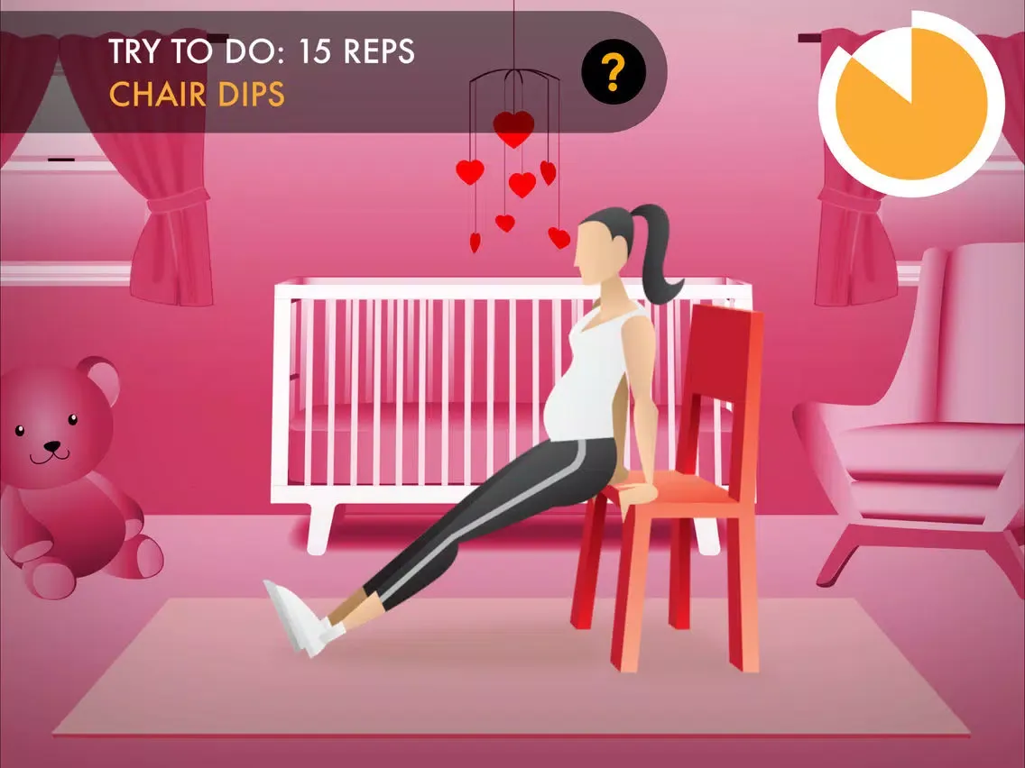 New Mom Workout: Post Pregnancy Exercises With Baby iPad  سکرین شاٹس
