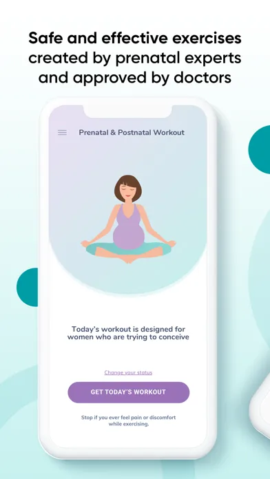 Prenatal & Postnatal Workout Screenshots