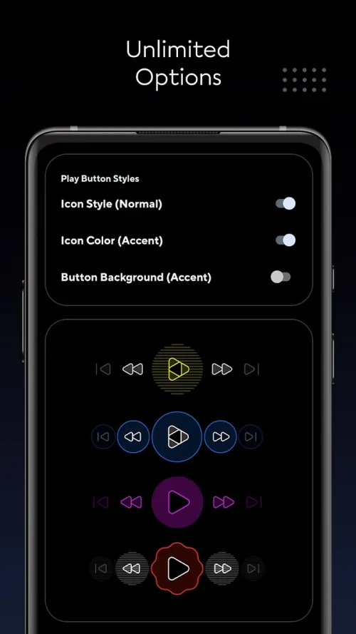Dais Dark - Poweramp v3 Skin-screenshot-5