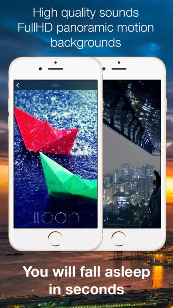 Screenshot di iRain Free - Best App for Sleep Better