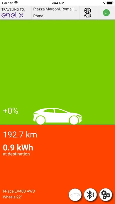 I-Pace Power Cruise Control Ekran Görüntüleri