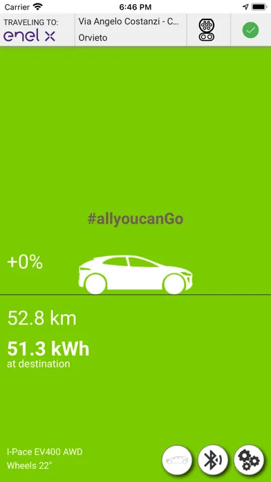 I-Pace Power Cruise Control Ekran Görüntüleri