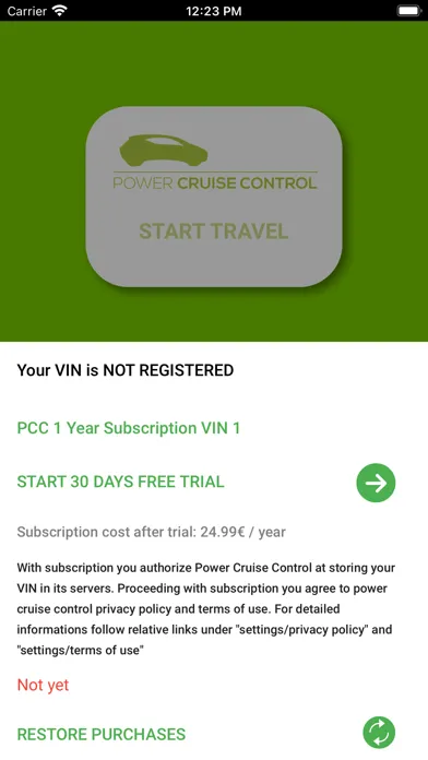 REN - Power Cruise Control Screenshots