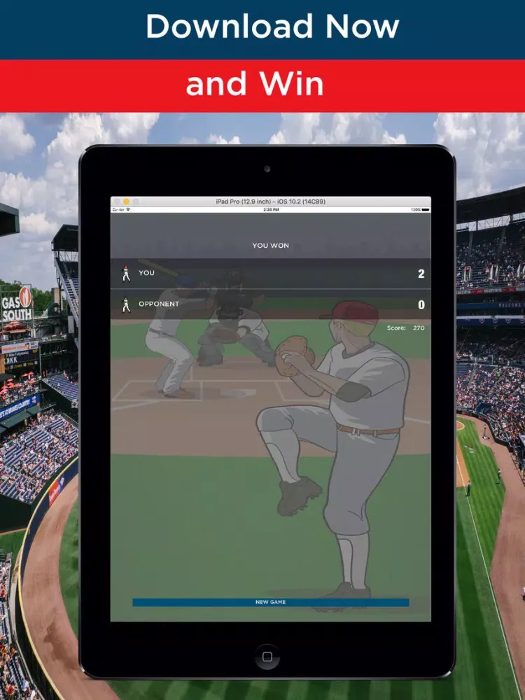 Final Inning Baseball Chess. Strategy Pitcher Duel iPad  Screenshots