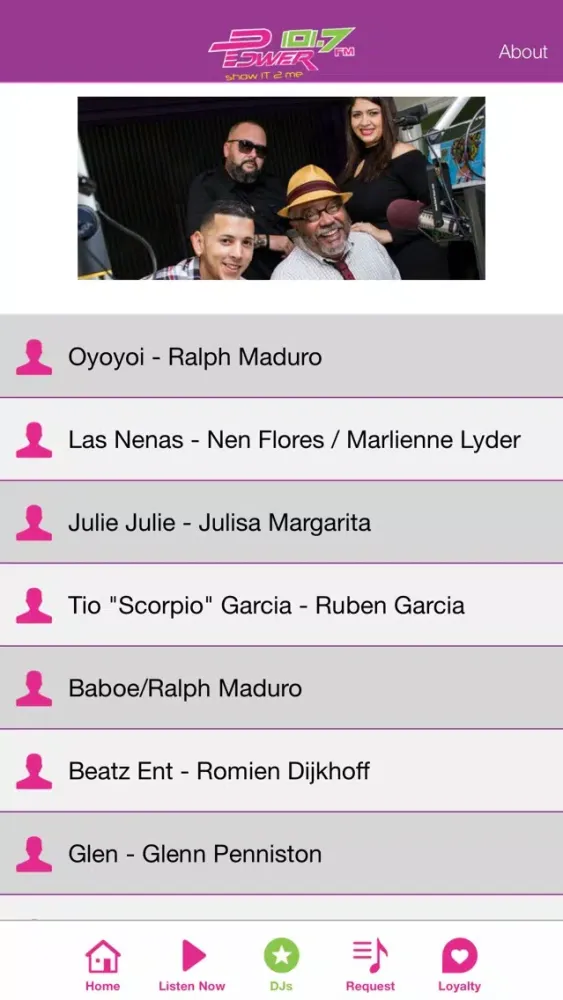 Capturas de pantalla de Power FM Aruba 101.7