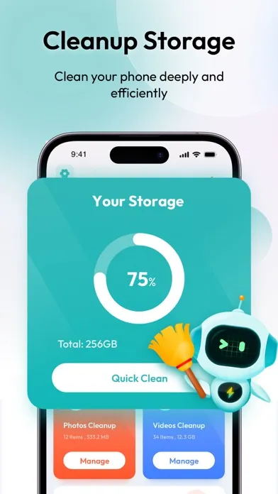 Screenshot di Cleaner: Phone Cleanup Storage