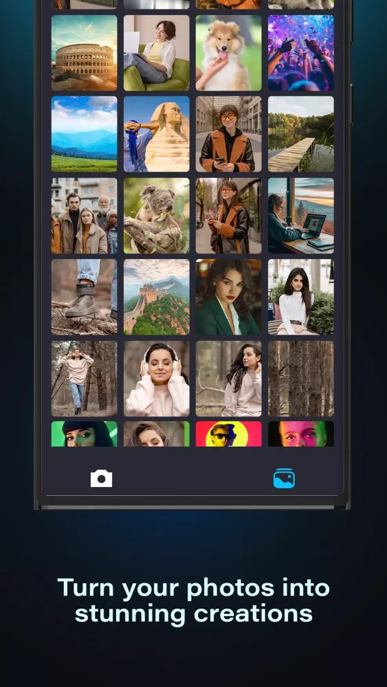 Captures d'écran de Powerful Photo Editor Pro