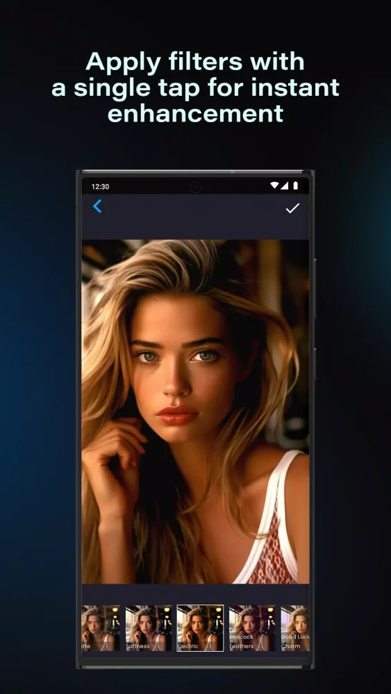 Captures d'écran de Powerful Photo Editor Pro