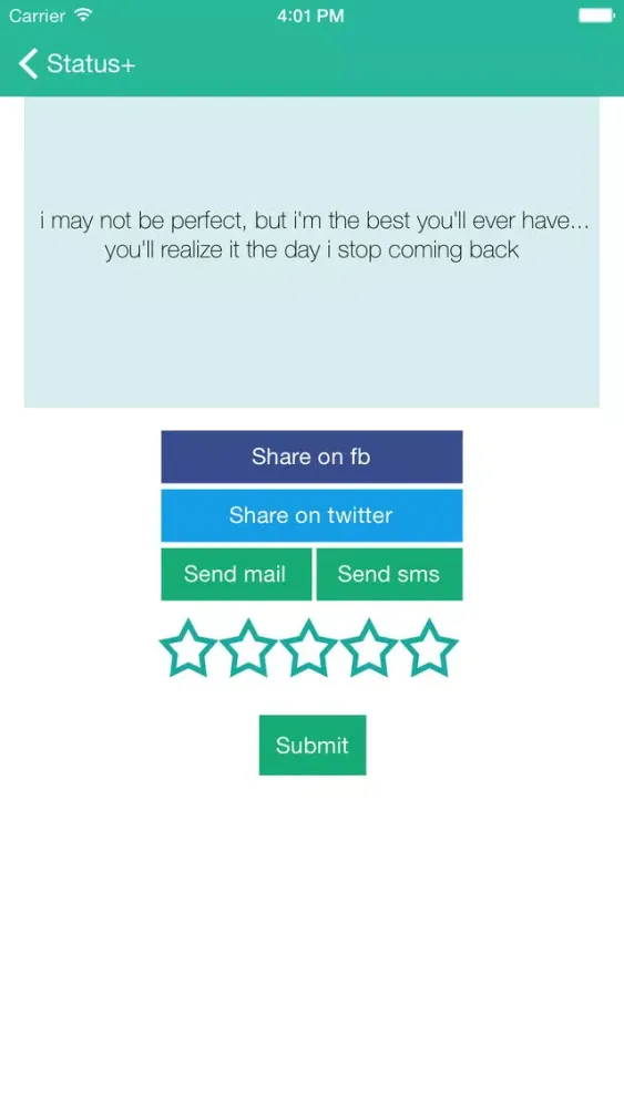 Status Plus: Free quotes স্ক্রিনশট