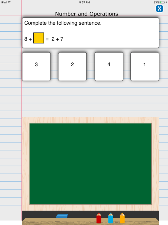 Drill Math Word Problems iPad  Screenshots