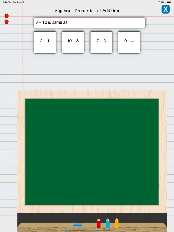 Zrzuty ekranu Math Word Problem Drill iPad 