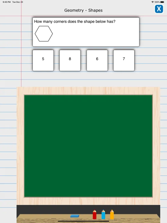 Zrzuty ekranu Math Word Problem Drill iPad 