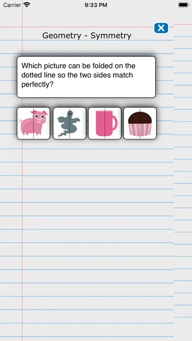 Zrzuty ekranu Math Word Problem Drill