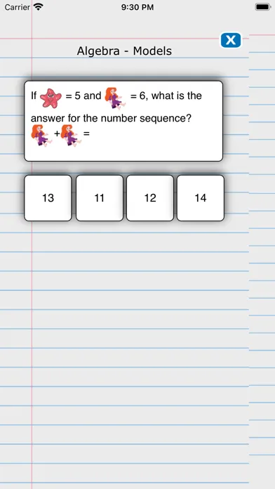 Zrzuty ekranu Math Word Problem Drill