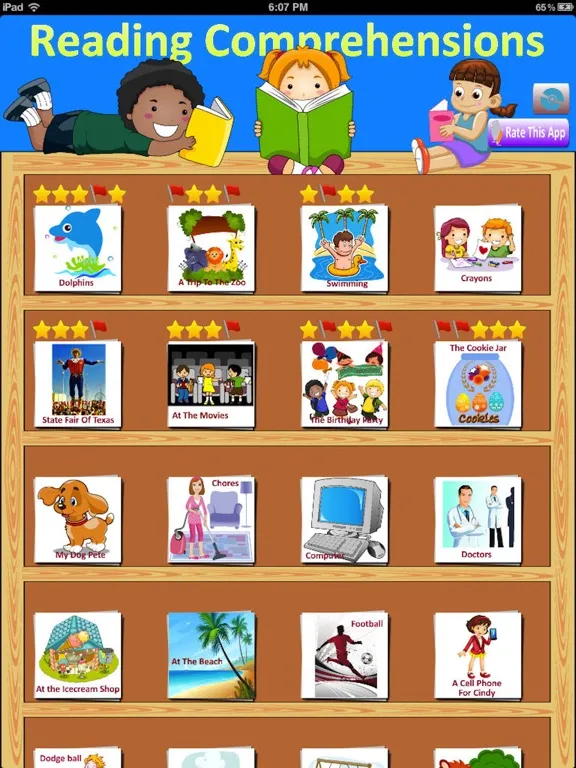 Captures d'écran de Super Reader - Grade 1 & 2 iPad 