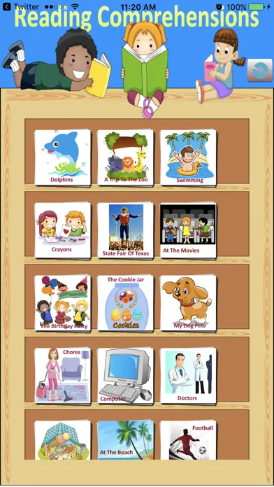 Captures d'écran de Super Reader - Grade 1 & 2