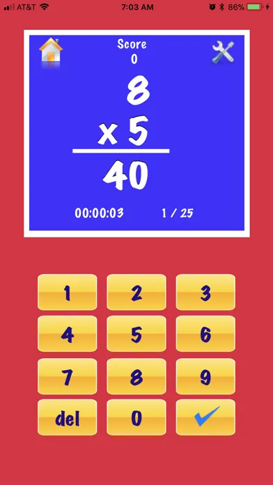 تصاویر My Math Flash Cards App