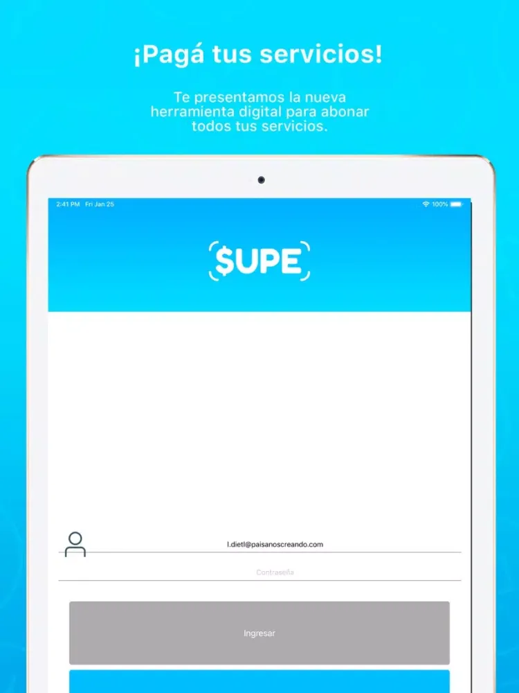 SUPE iPad  Screenshots