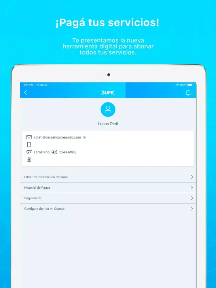 SUPE iPad  Screenshots