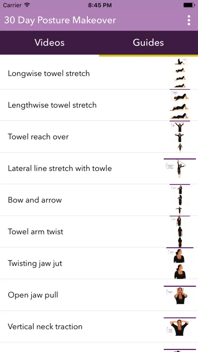 Capturas de pantalla de The 30 Day Posture Makeover