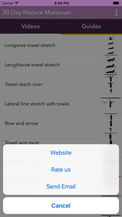 Capturas de pantalla de The 30 Day Posture Makeover