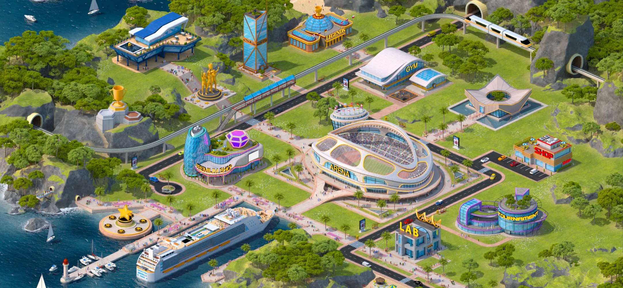 Скриншоты Athletics Mania