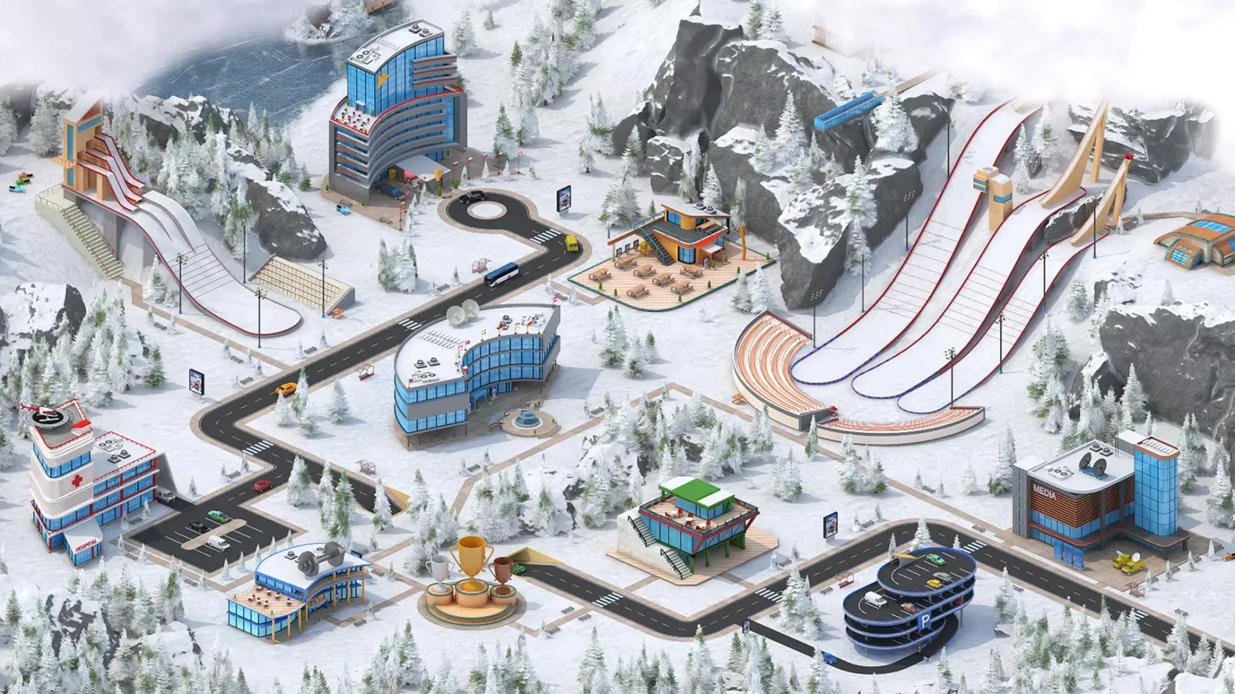 Ski Jump Mania 3 Ekran Görüntüleri