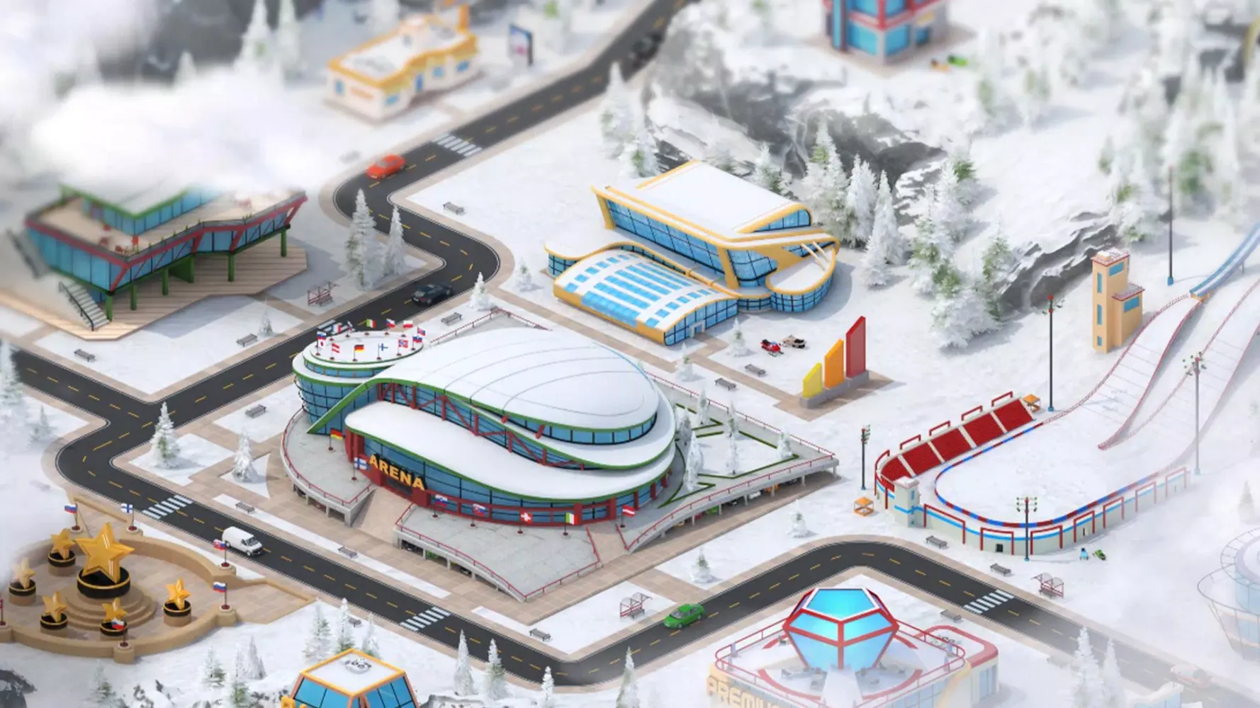 Ski Jump Mania 3 Ekran Görüntüleri