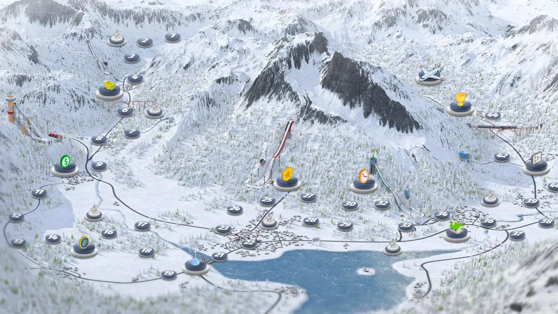 Ski Jump Mania 3 Ekran Görüntüleri