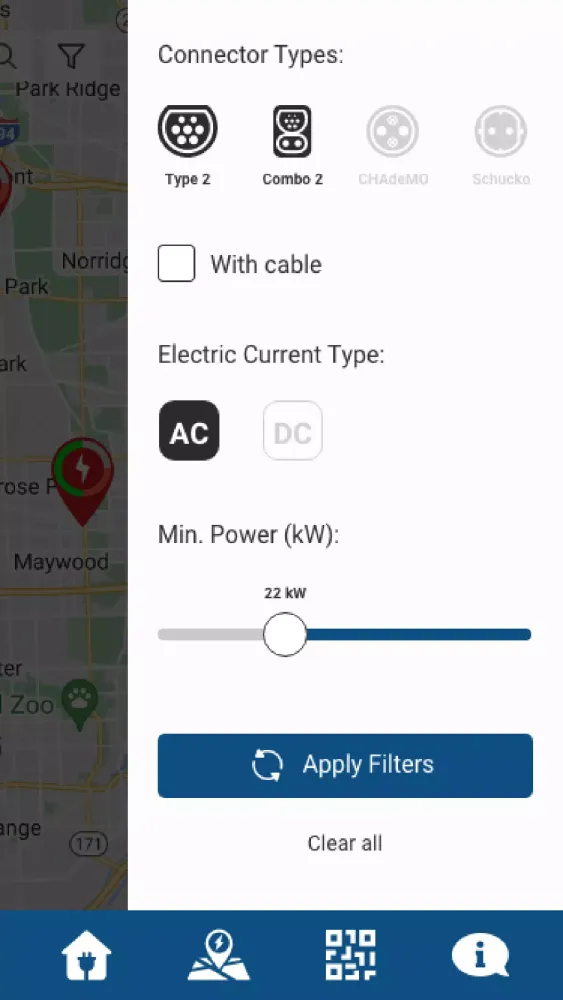 Скриншоты PowerPort EVC