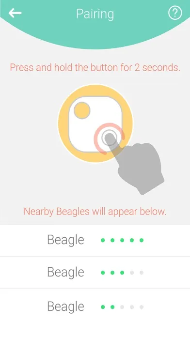Beagle 1.0 Bluetooth Tracker Screenshots