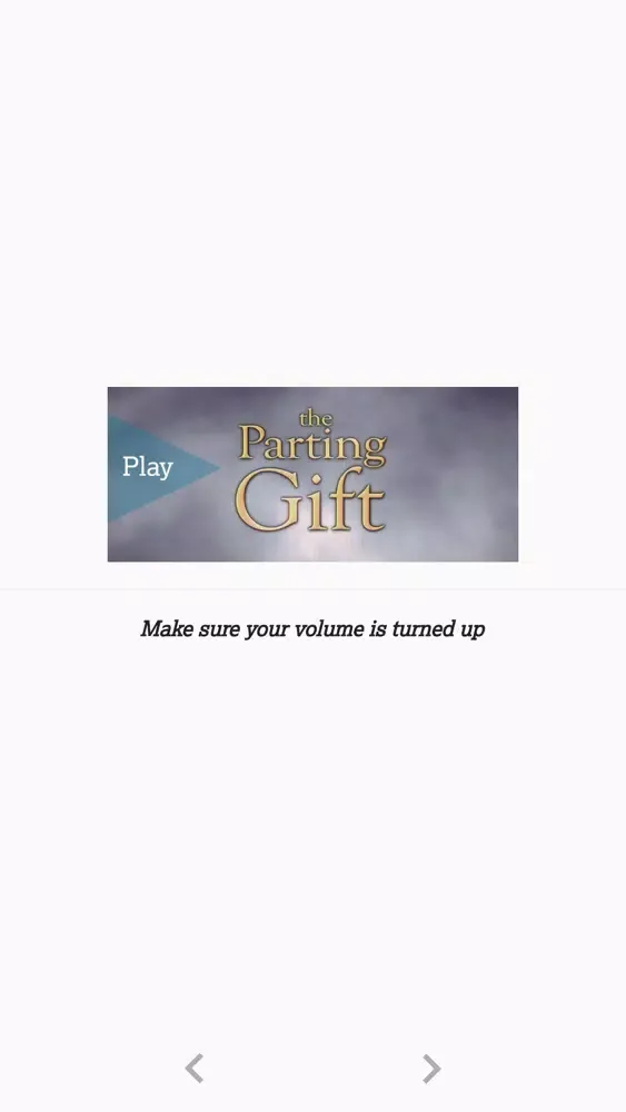 Captures d'écran de The Parting Gift