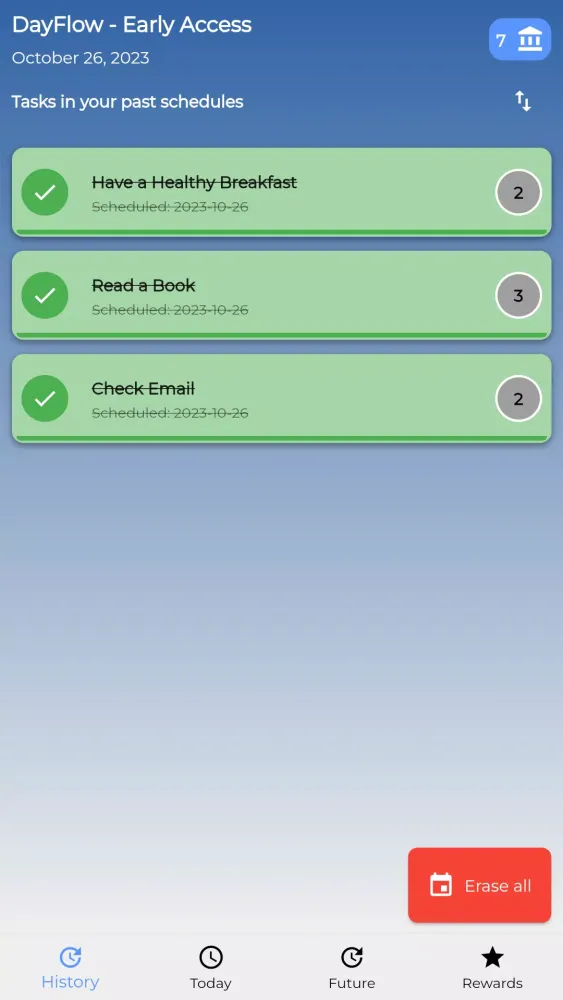 DayFlow - Task Motivator App应用截图