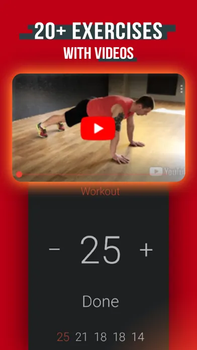 200 Push Ups - Home Workout 스크린샷