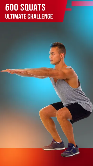 500 Squats: Legs Workout Screenshots