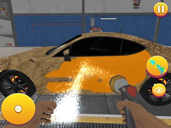 Screenshot di Power Gun Washing 3D iPad 