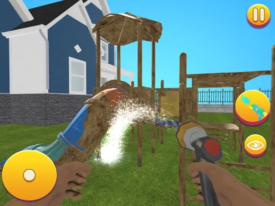 Screenshot di Power Gun Washing 3D iPad 