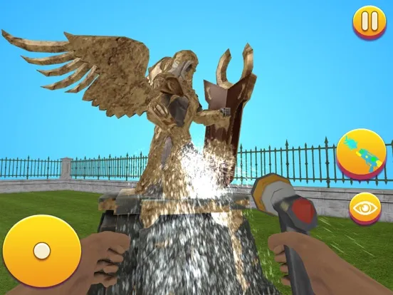 Screenshot di Power Gun Washing 3D iPad 